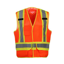 High Quality Reflective Safety Vests with 100% Polyester Mesh Fabric